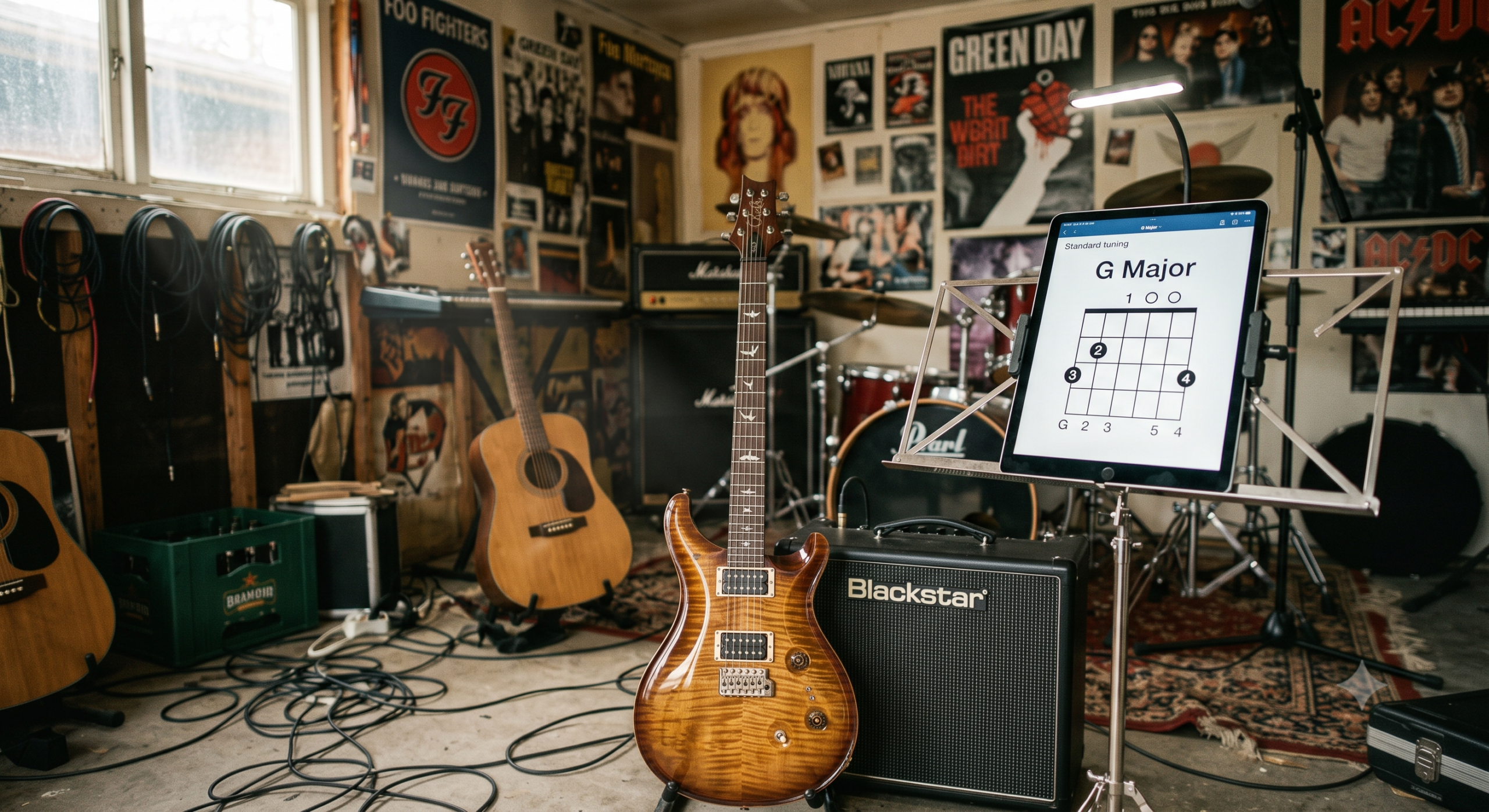 Moderne Gitarre und Methode